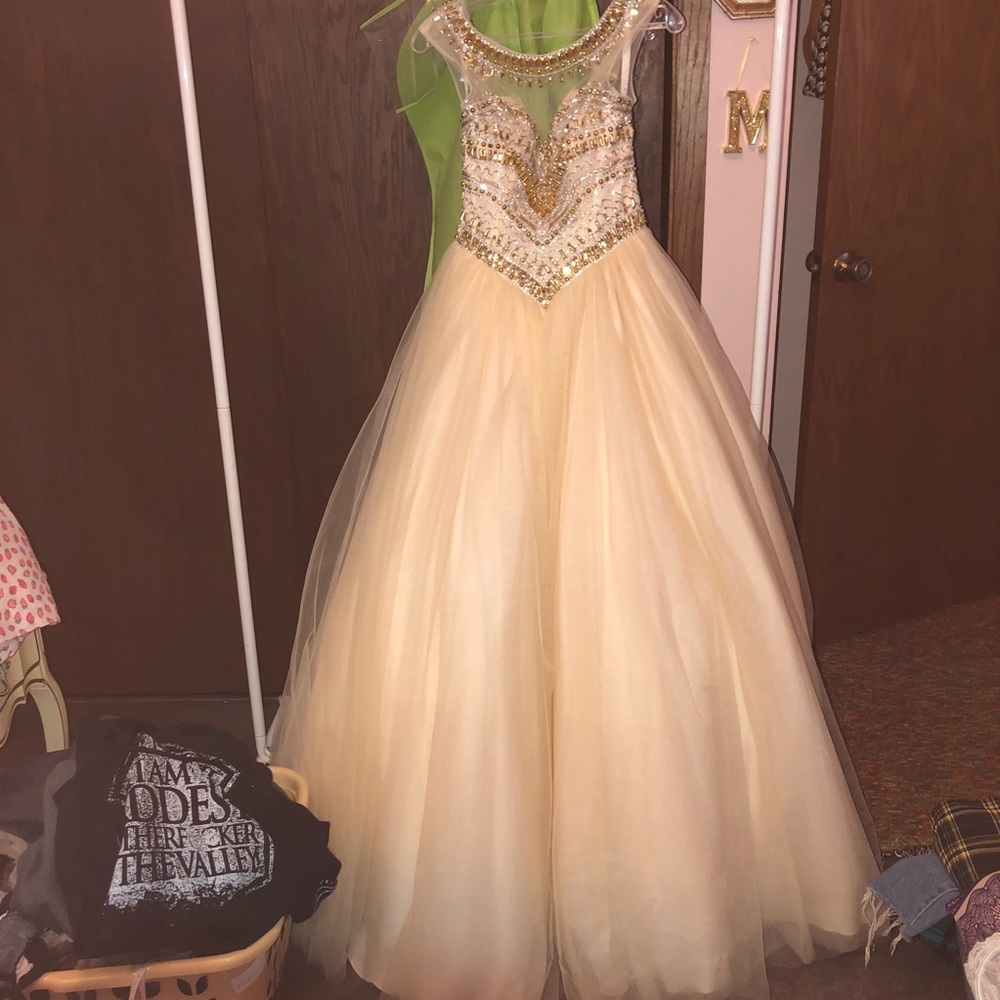 Champagne Ballgown